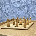 Настольная игра из дерева Мини-боулинг Премиум M 1902794 - фото 7640435