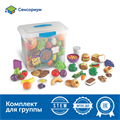 Развивающая игрушка Мы растем "Продукты", большой (серия New Sprouts, комплект для группы, 100 элементов) LER9723 - фото 7692483