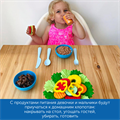 Развивающая игрушка Мы растем "Сытный завтрак, Вкусный обед, Полезный ужин" (серия New Sprouts, комплект для группы, 52 элементов) LER9733
