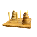 Настольная игра из дерева Ханойские башни XS 1899471