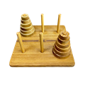 Настольная игра из дерева Ханойские башни XS 1899471