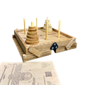 Настольная игра из дерева Башни Ханой S 1899478