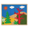Развивающий коврик «Фиолетовый лес» (мини; размер поля: 0,45 х 0,5 м) ТЕХ-003